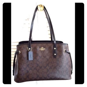 🚫SOLD🚫 Authentic COACH Drawstring Carryall